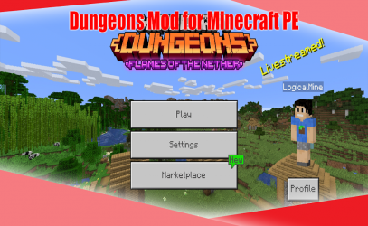 Captura de Pantalla 2 Dungeons Mod for Minecraft android
