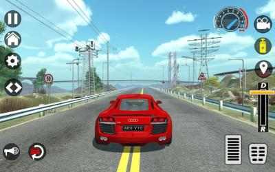 Capture 7 R8 Super Car: Speed ​​Drifter android