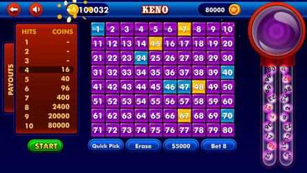 Screenshot 1 Keno Lotto windows