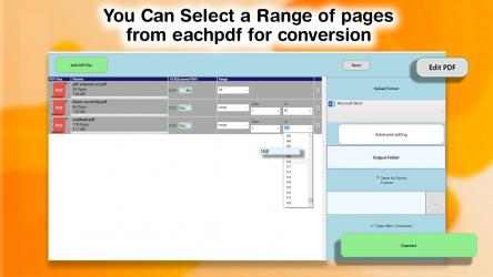 Captura de Pantalla 2 Free PDF Converter : PDF To Word For Adobe Acrobat windows