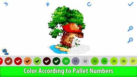 Captura de Pantalla 7 Pixly - Paint by Number,Pixel Art, Sandbox Coloring windows