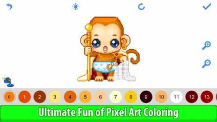 Captura de Pantalla 4 Pixly - Paint by Number,Pixel Art, Sandbox Coloring windows