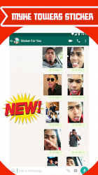 Imágen 3 Myke Towers Stickers for Whatsapp & Signal android