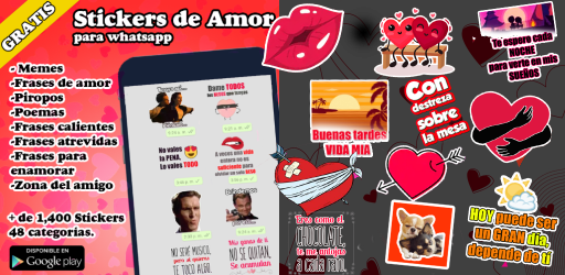 Captura de Pantalla 2 Stickers de Amor Piropos Frases Meme WAStickerApps android