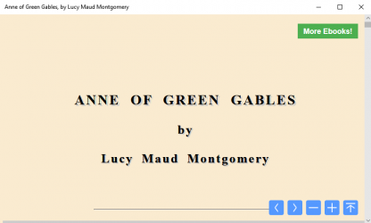 Captura de Pantalla 10 Anne of Green Gables, by Lucy Maud Montgomery windows