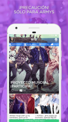 Captura de Pantalla 2 ARMY Amino para BTS en Español android