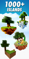 Capture 11 Sky block Maps - Island Survival android