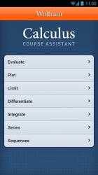 Screenshot 2 Calculus Course Assistant android