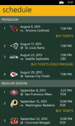 Screenshot 6 Official Green Bay Packers windows