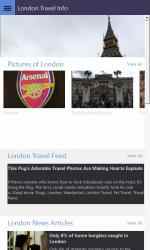 Screenshot 11 London Travel Info windows