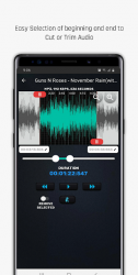 Captura 4 MP3 WAV AAC M4A WAV audio cortador, convertidor android