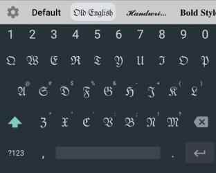 Screenshot 12 Fonts Keyboard-Fancy Text and Fonts android