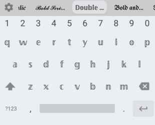 Imágen 11 Fonts Keyboard-Fancy Text and Fonts android