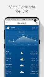 Imágen 4 Previsión del tiempo, radar & widget - Morecast android