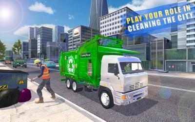 Screenshot 5 Garbage Truck Driver 2020 Games: Dump Truck Sim android