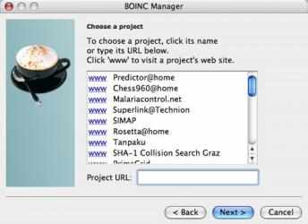 Captura de Pantalla 2 BOINC mac