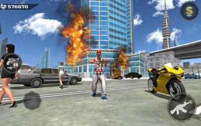 Captura de Pantalla 11 Real Gangster Simulator Grand City android