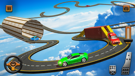 Captura 7 Impossible Tracks Car Games android