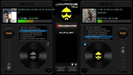 Capture 2 JamBone DJ windows