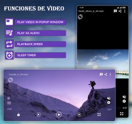 Screenshot 3 Reproductor de Video-Reproductor de Musica android