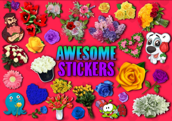 Imágen 6 WAstickerApps Flores y Rosas Stickers android