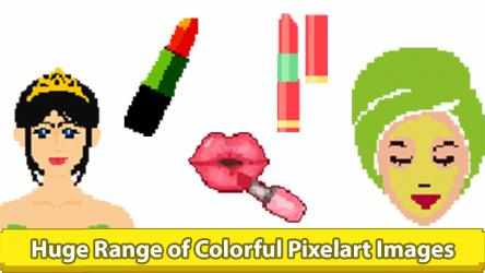Screenshot 8 Beauty Makeup Color by Number - Pixel Art Coloring windows