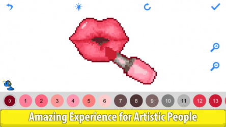 Screenshot 7 Beauty Makeup Color by Number - Pixel Art Coloring windows