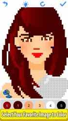 Image 12 Beauty Makeup Color by Number - Pixel Art Coloring windows