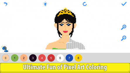 Screenshot 2 Beauty Makeup Color by Number - Pixel Art Coloring windows