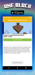 Imágen 5 Map One Block Survival - block mc android
