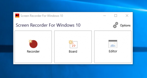 Captura 1 Screen Recorder For Windows 10 windows