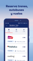 Screenshot 4 Omio: Compra billetes para viajes en tren y bus android