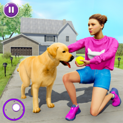 Screenshot 1 Family Pet Dog Home Adventure Game android