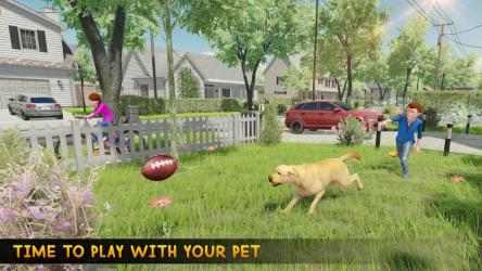 Captura de Pantalla 5 Family Pet Dog Home Adventure Game android
