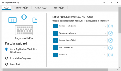 Screenshot 6 HP Programmable Key windows