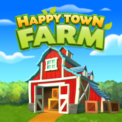 Screenshot 1 Happy Town Farm - Juego de Granjas android