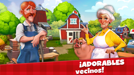 Screenshot 7 Happy Town Farm - Juego de Granjas android