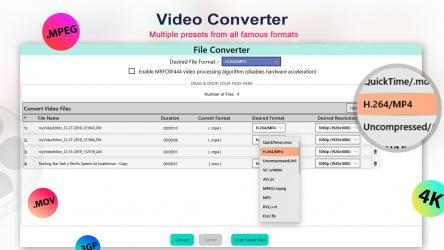Screenshot 6 Video Converter, Compressor MP4, 3GP, MKV, MOV, AVI - All Formats Media Converter windows