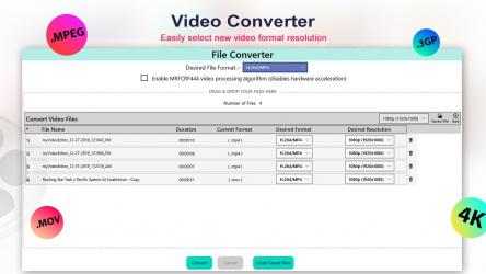 Screenshot 4 Video Converter, Compressor MP4, 3GP, MKV, MOV, AVI - All Formats Media Converter windows