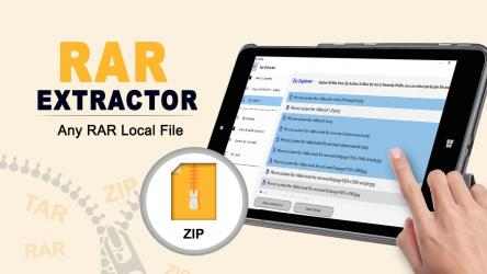 Screenshot 2 Open Rar Zip All Zip Tar Unrar Unzip : Archives Extraction of All Files windows