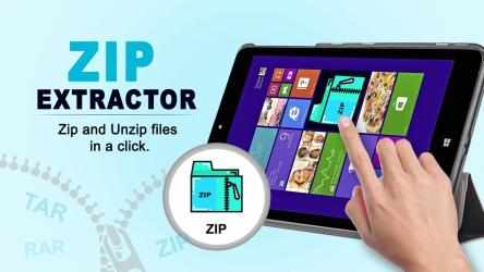 Screenshot 3 Open Rar Zip All Zip Tar Unrar Unzip : Archives Extraction of All Files windows