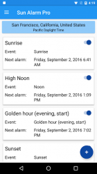 Screenshot 2 Sun Alarm android