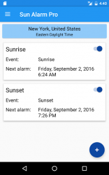 Screenshot 10 Sun Alarm android