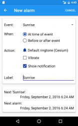 Screenshot 11 Sun Alarm android