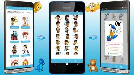 Screenshot 3 Emoji Stickers for all Social Messengers windows