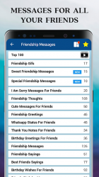 Captura de Pantalla 10 Frases y Mensajes de Amistad android