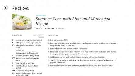 Captura 4 Recipe, Menu & Cooking Planner windows