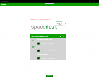 Screenshot 1 spacedesk windows