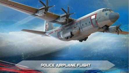 Captura 4 Police Airplane Prison Flight - Criminal Transport windows