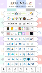 Screenshot 6 Creador de logotipos para empresas Diseño  2021 android